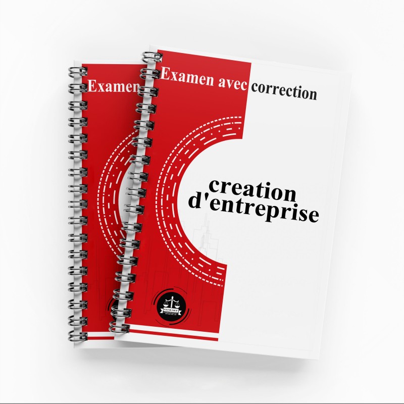 Examen Avec Correction "Création D'entreprise"