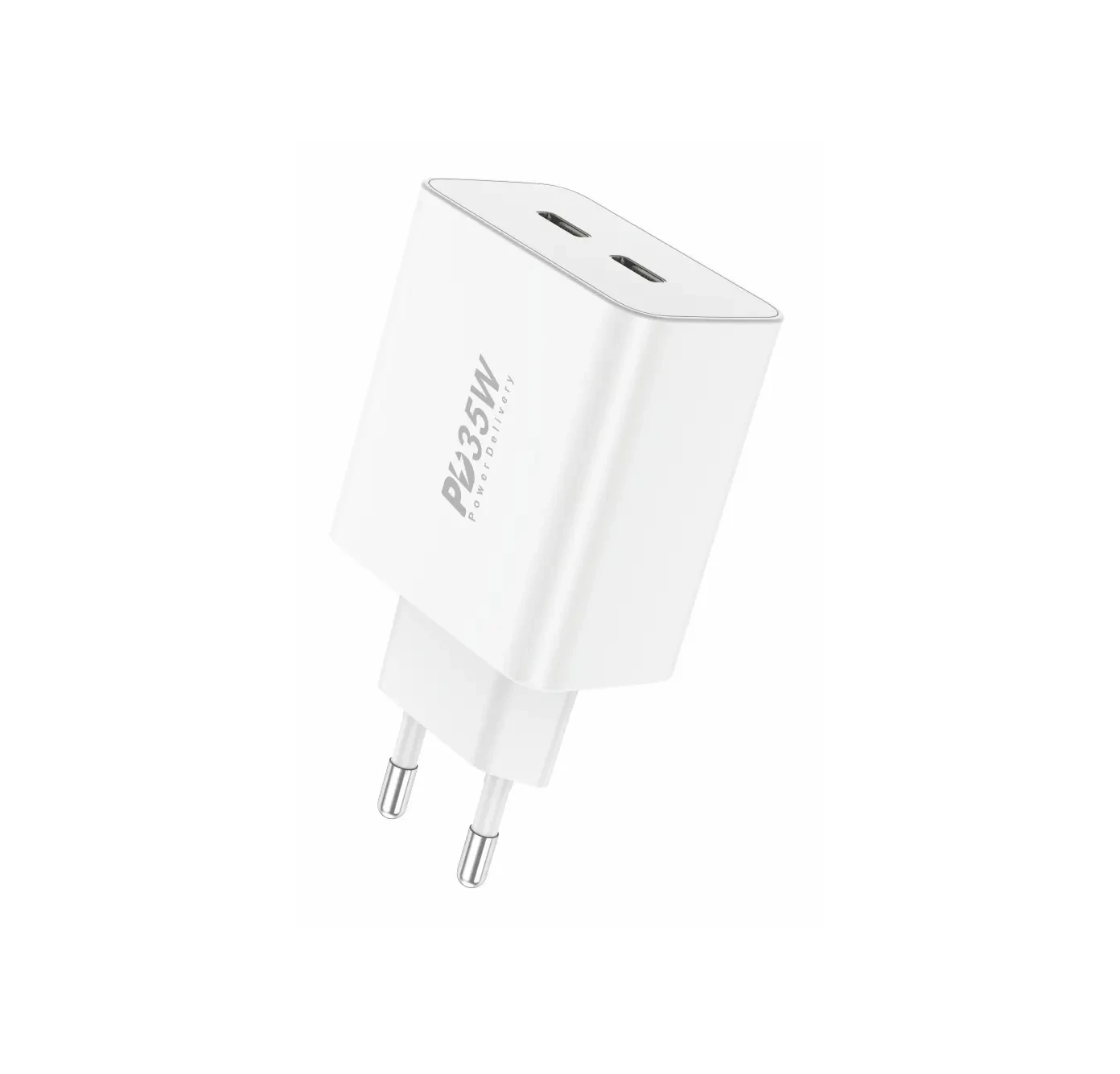 Chargeur EU50 USB-C à 2 ports (PD35W)