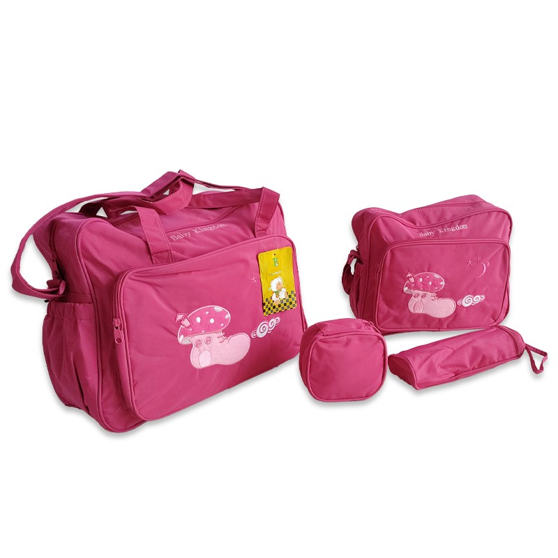 Ensemble Sac bébé 4 pièces Baby Kingdom