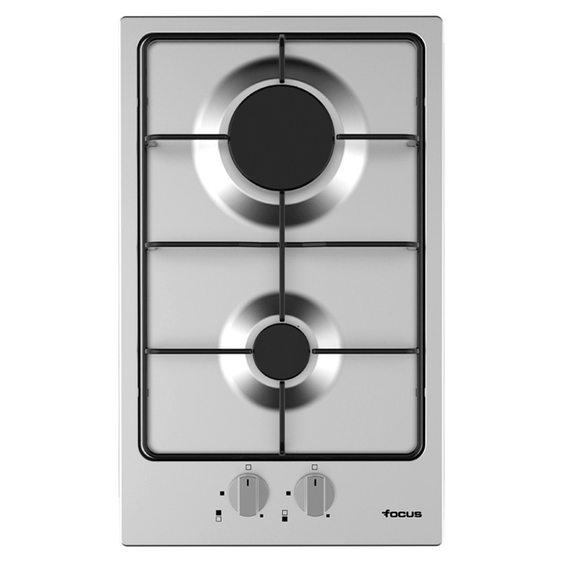 Plaque De Cuisson Focus 2 Feux 30 cm - Inox