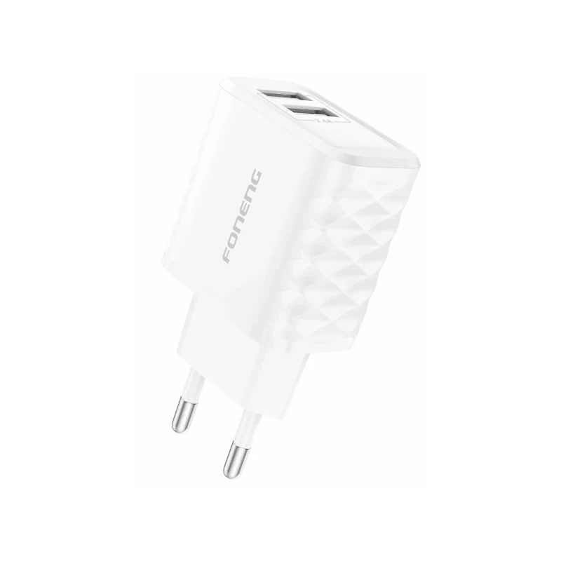Chargeur EU53 USB-A à 2 ports (2,4 A)