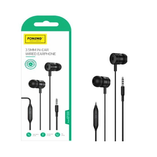 Casque filaire EP200 avec microphone (3,5 mm)