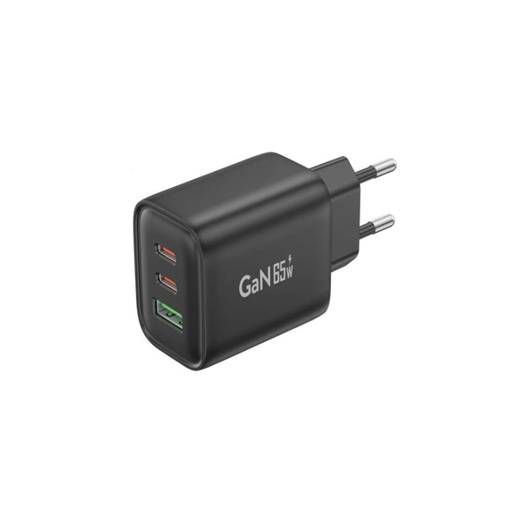 Chargeur GaN 3 ports A+C+C GaN10-EU (65 W)