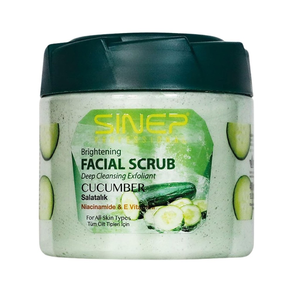 SINEP-Gommage Visage Exfoliant 400ml CUCUMBER