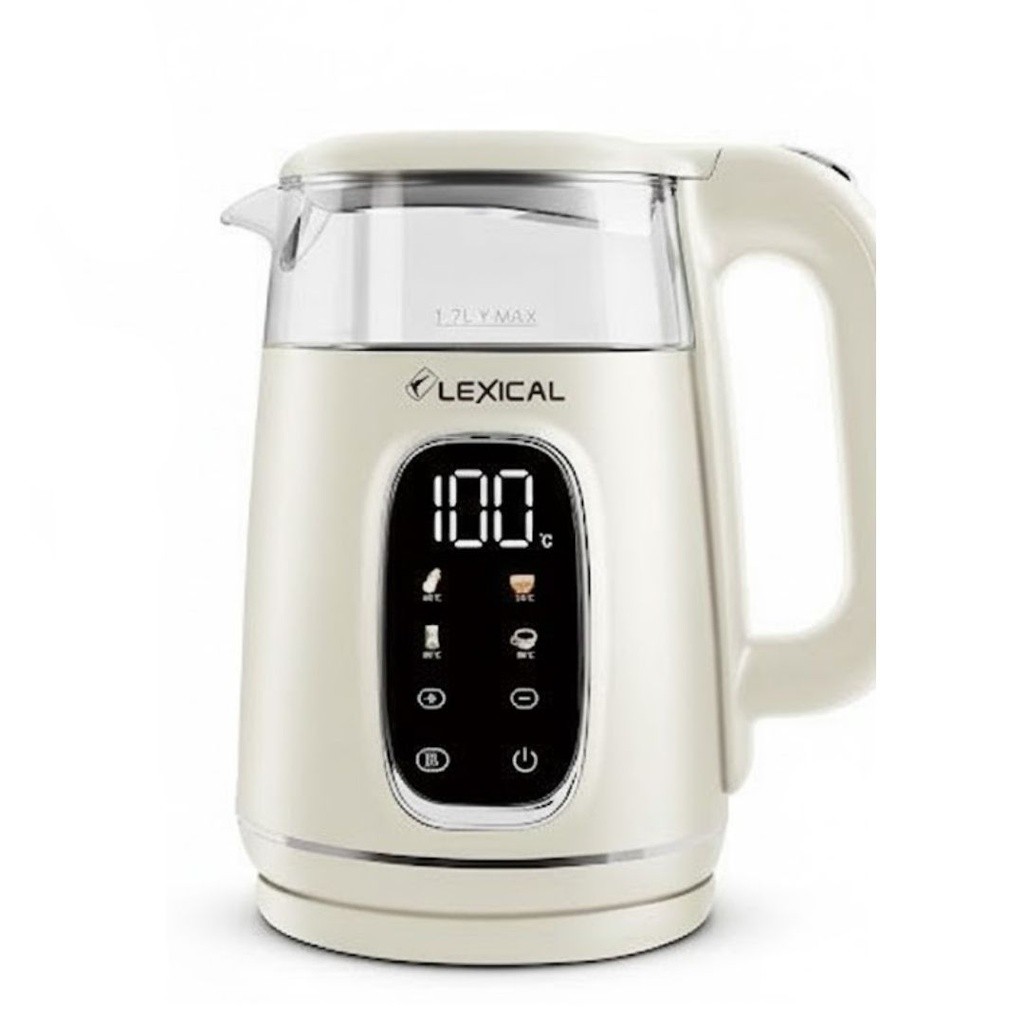Bouilloire électrique 2200W 1,7L Créme - Lexical LEK-1462-7 Beige