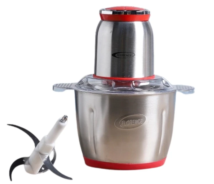Hachoir Bol Inox 3 L 1000W Florence AT7002 - Rouge
