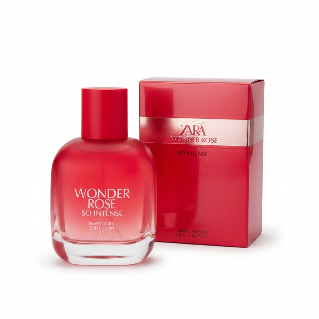 Zara Wonder Rose So Intense Eau de Parfum Pour Femme 100 ml