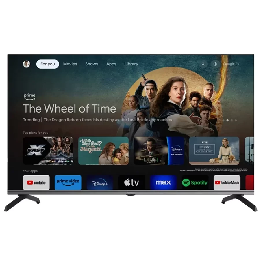 TV Condor 43" Ultra HD Smart Google Tv - Noir