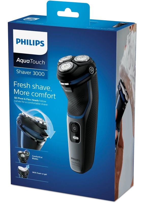 Rasoir électrique Philips Wet or Dry S3122/51