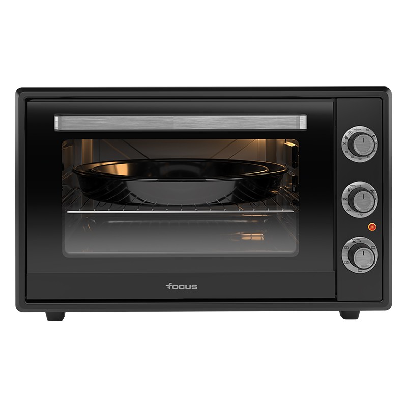 Four Électrique Ventilé FOCUS F-60B 60 Litres - Noir