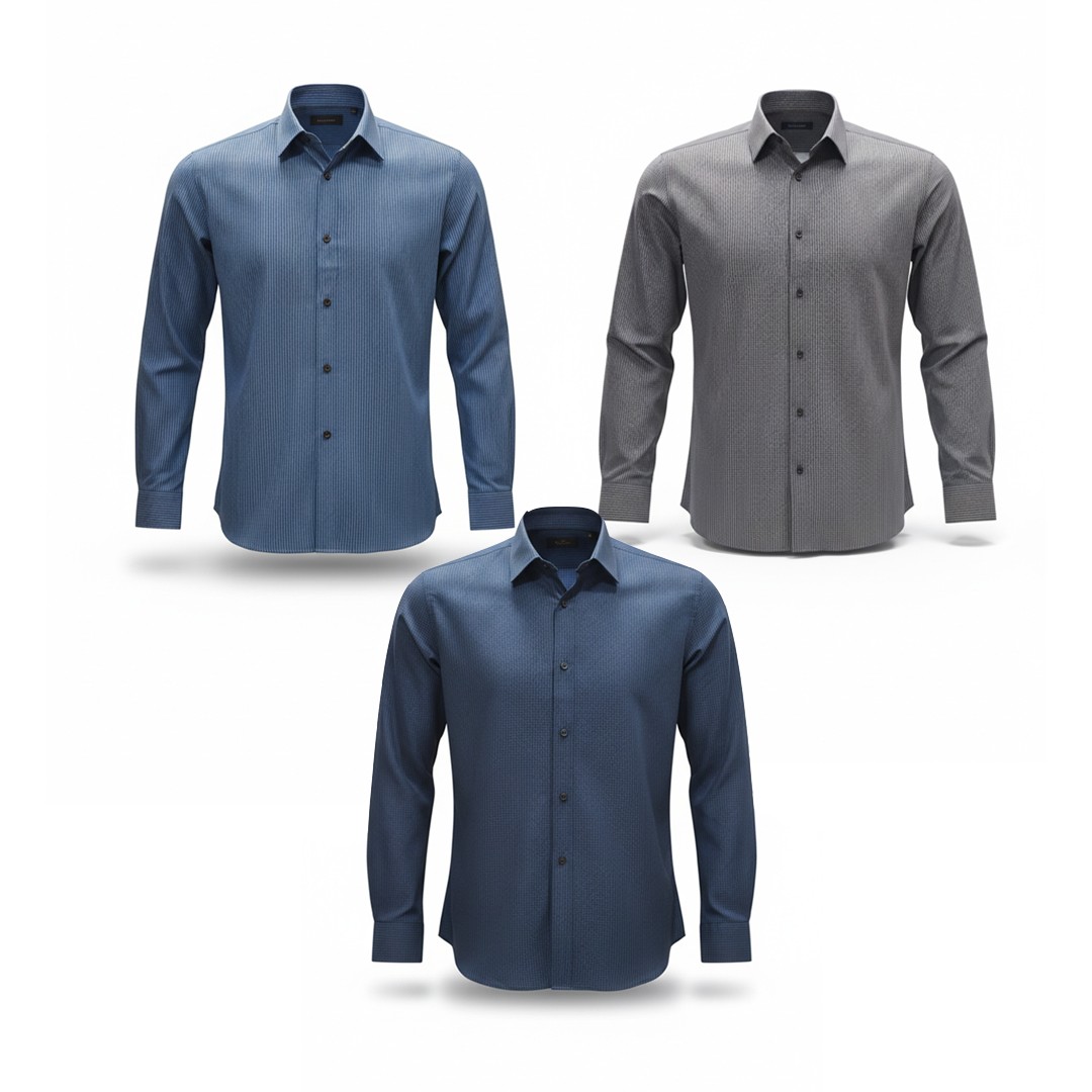 Chemise Homme à fines rayures