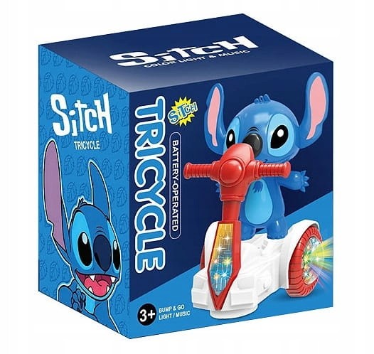 Stitch En Tricycle