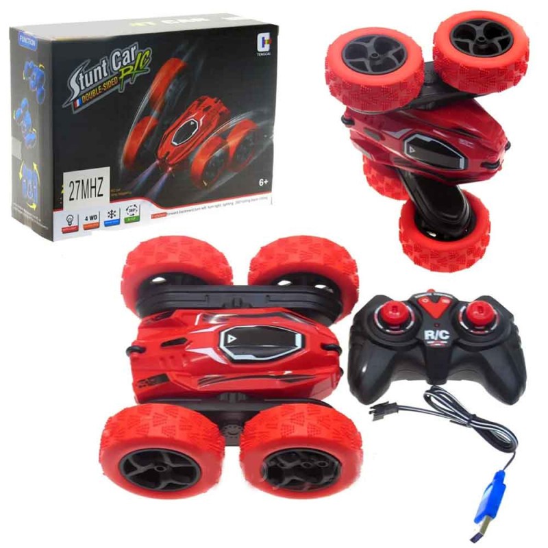 Voiture de Cascade R/C 360° Stunt Car Double Sided