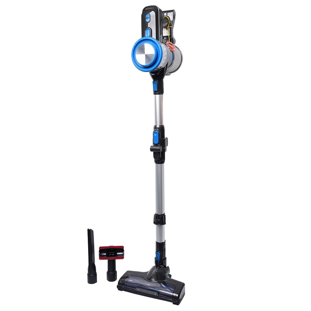 Aspirateur Sans Fil 150W Lithium Power Bleu - Florence HJC-2208