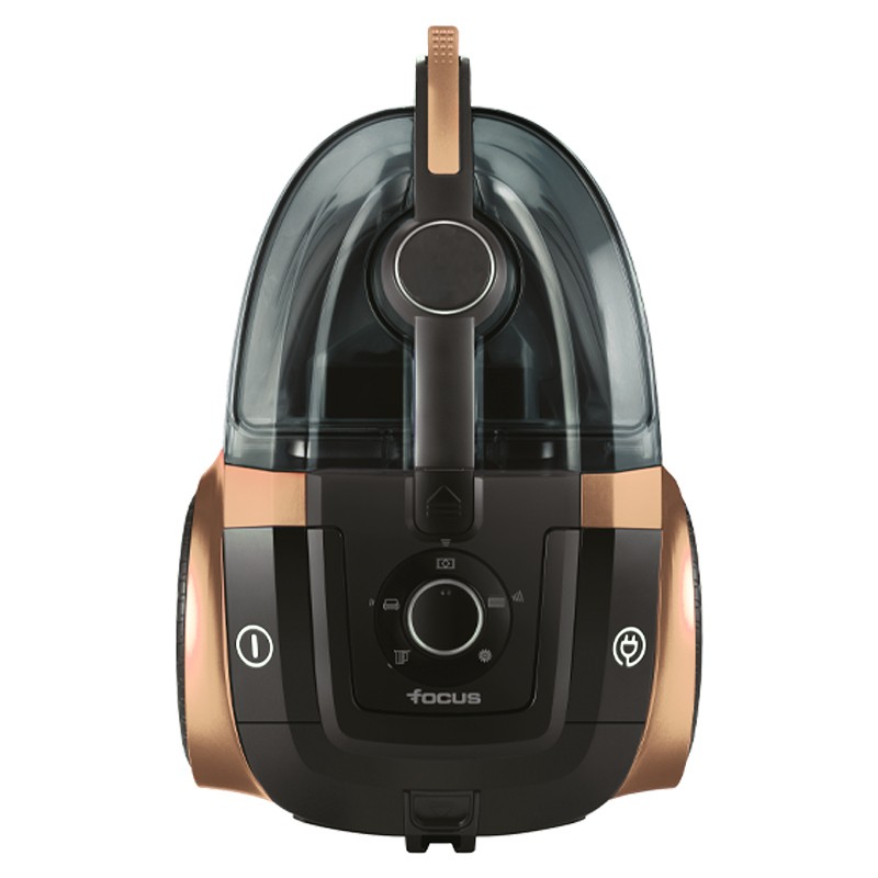 Aspirateur Sans Sac Focus FM.3901C 2400 W Noir & Copper