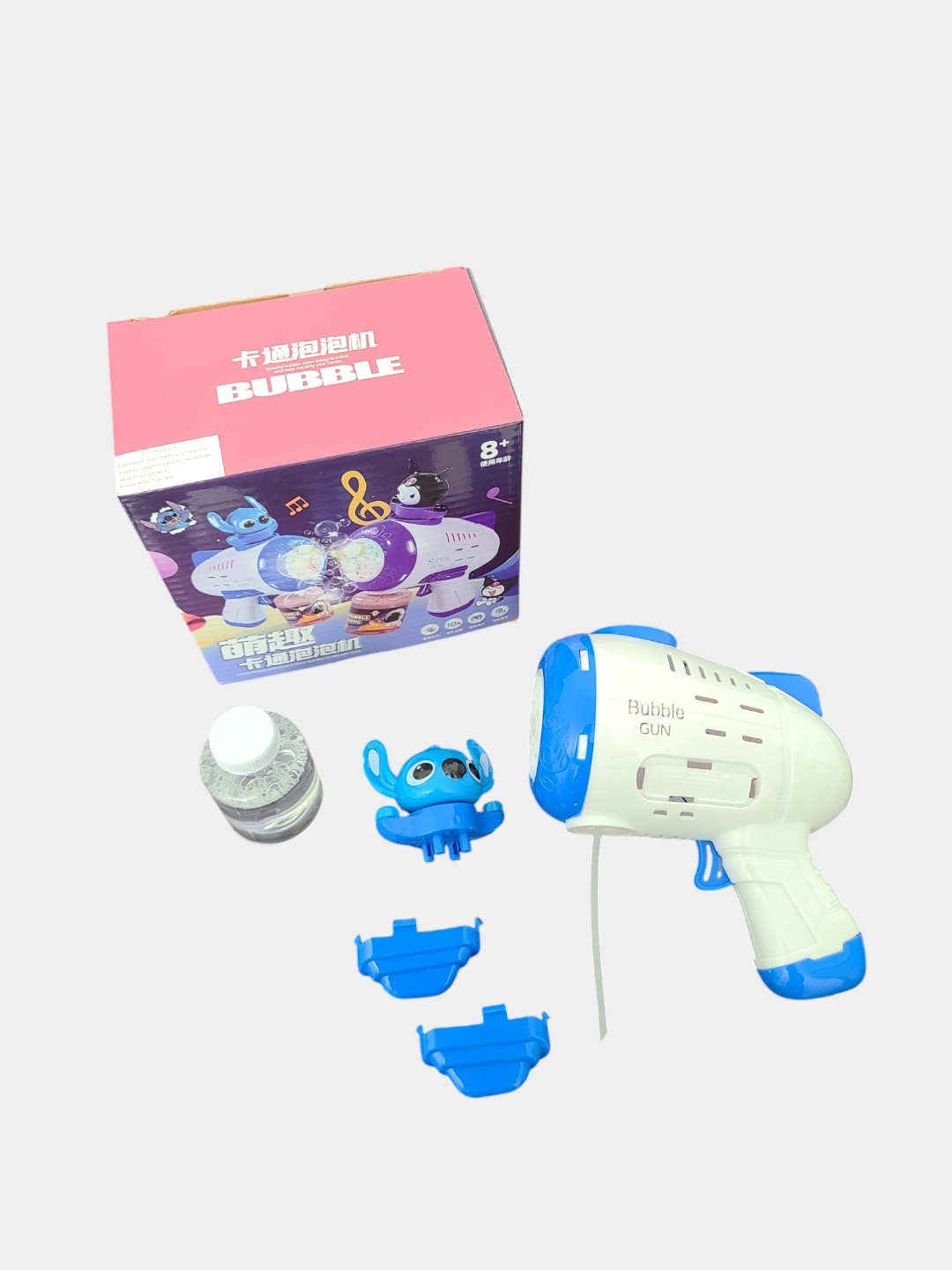 Pistolet à Bulles à piles